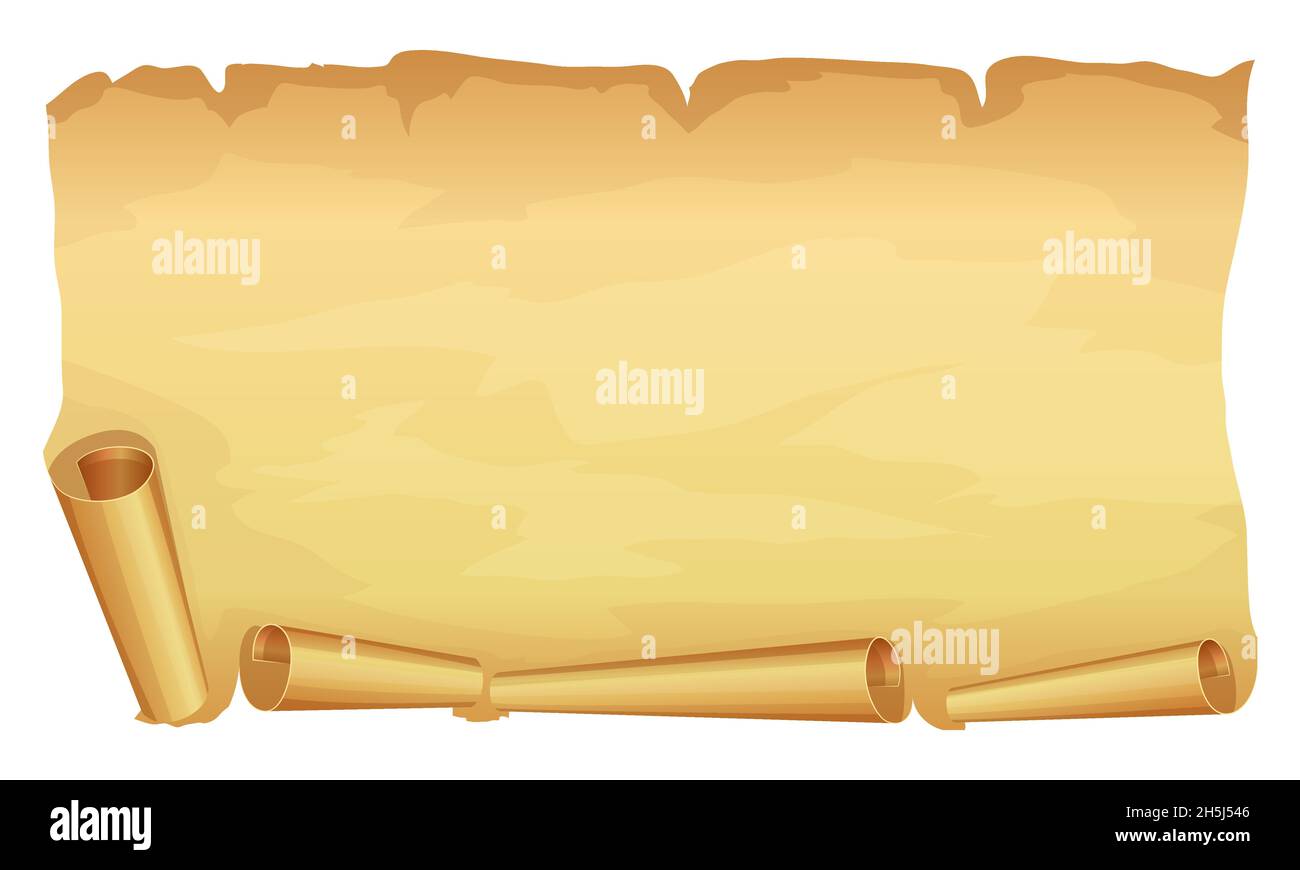 Big golden scroll parchment hi-res stock photography and images - Alamy