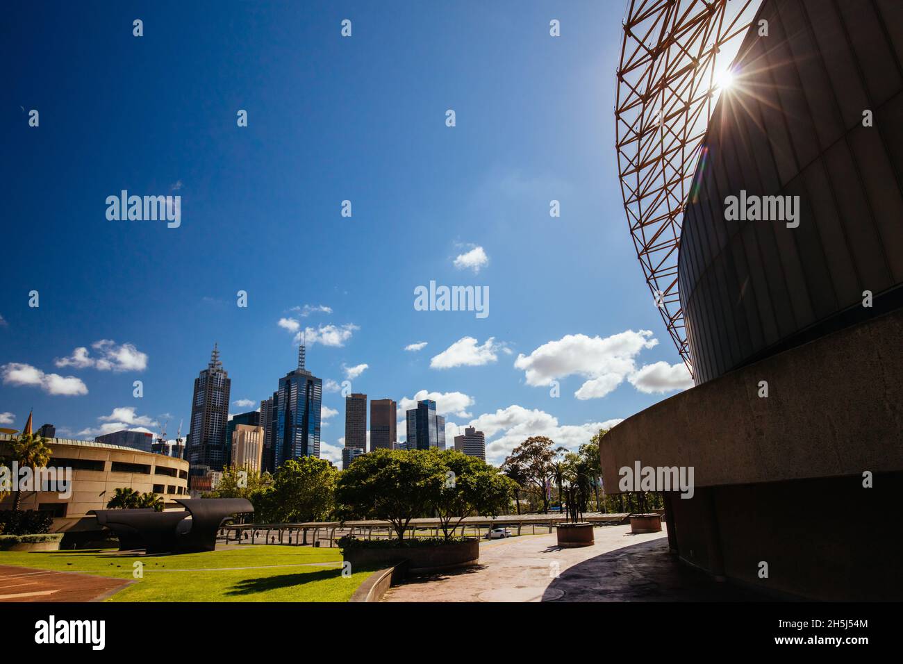 Arts Centre Melbourne in Australia Stock Photo Alamy