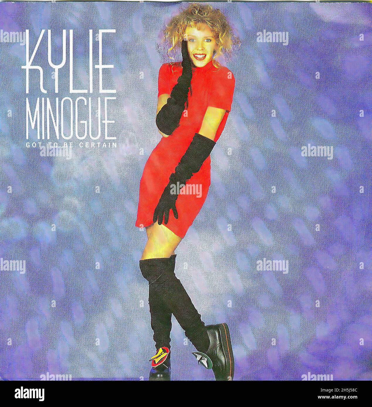 Vintage single record cover - Minogue, Kylie - Got To Be Certain