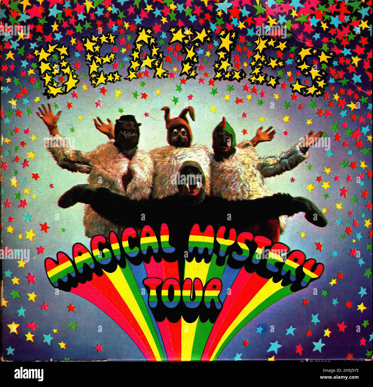 Vintage single record cover - Beatles, The - Magical Mystery Tour 