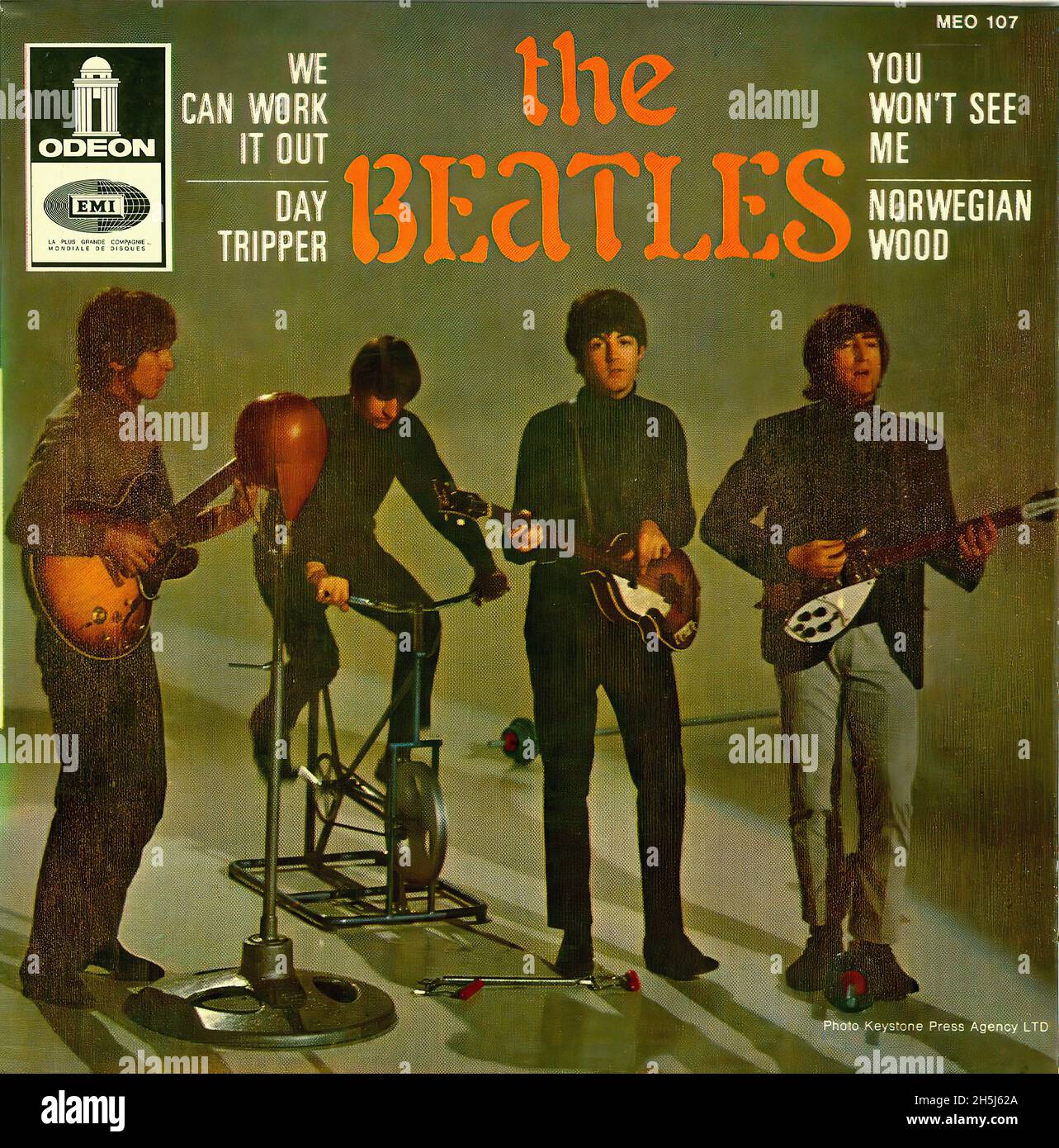 The beatles ep record hi-res stock photography and images