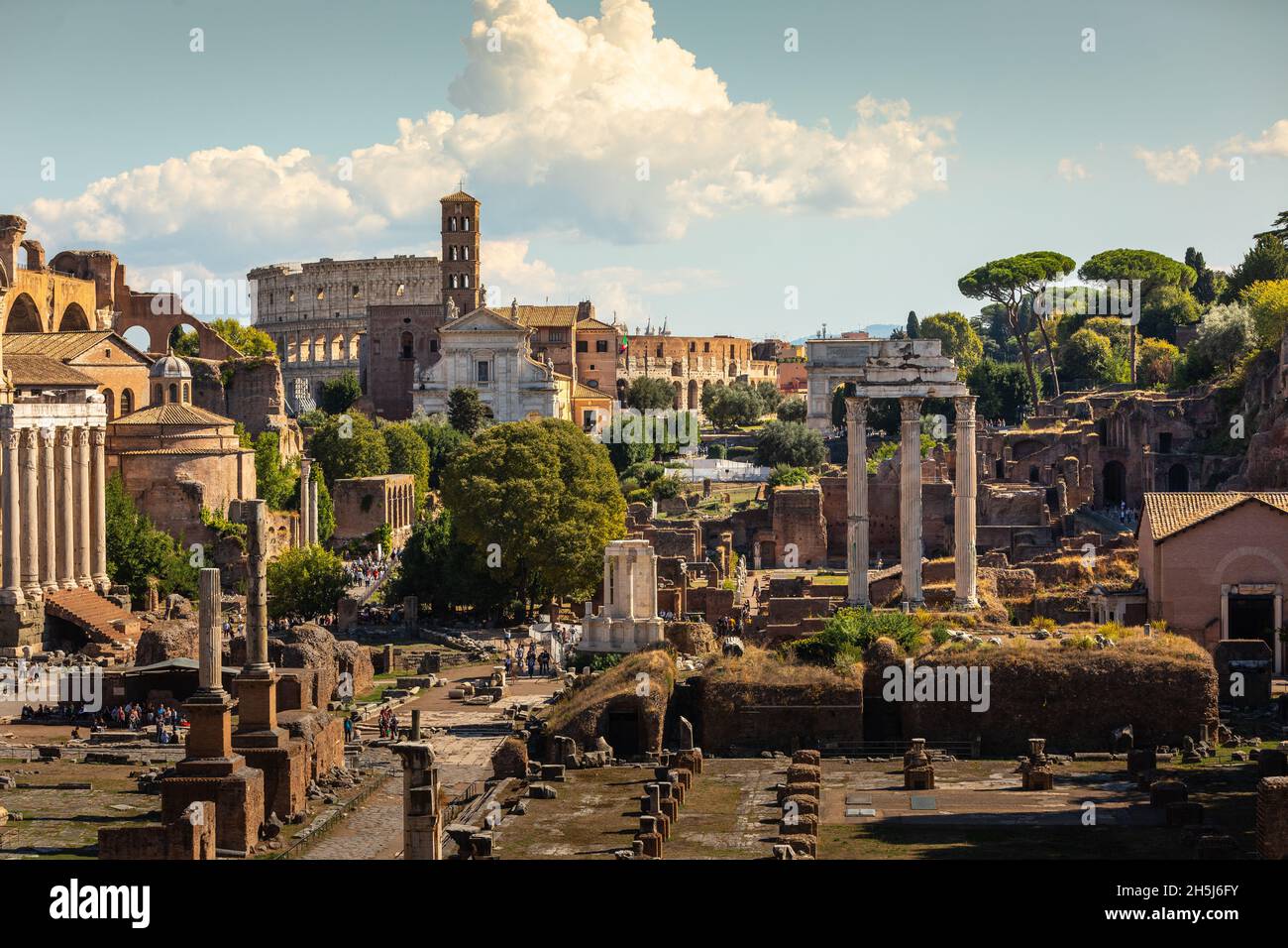 Rom Inperial Foro imperiale roma hi-res stock photography and images - Alamy