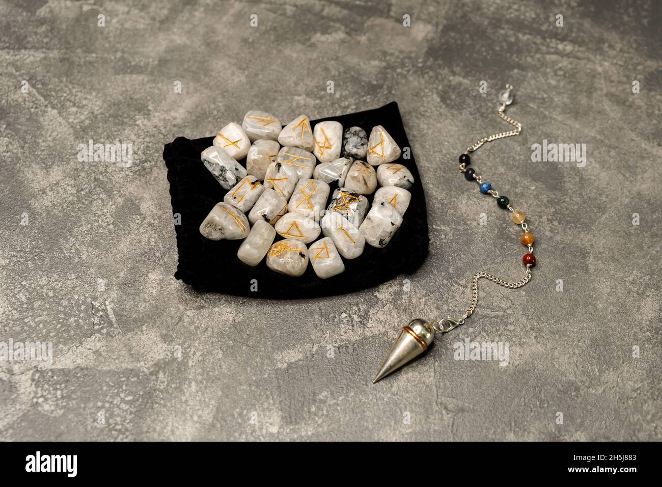 Missing Rune Of Ritual Predictive runes for divination. Concept of magic, esoteric rituals ...