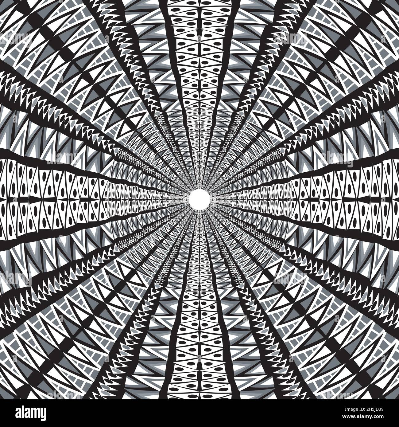 Geometrical shapes black white Black and White Stock Photos & Images ...