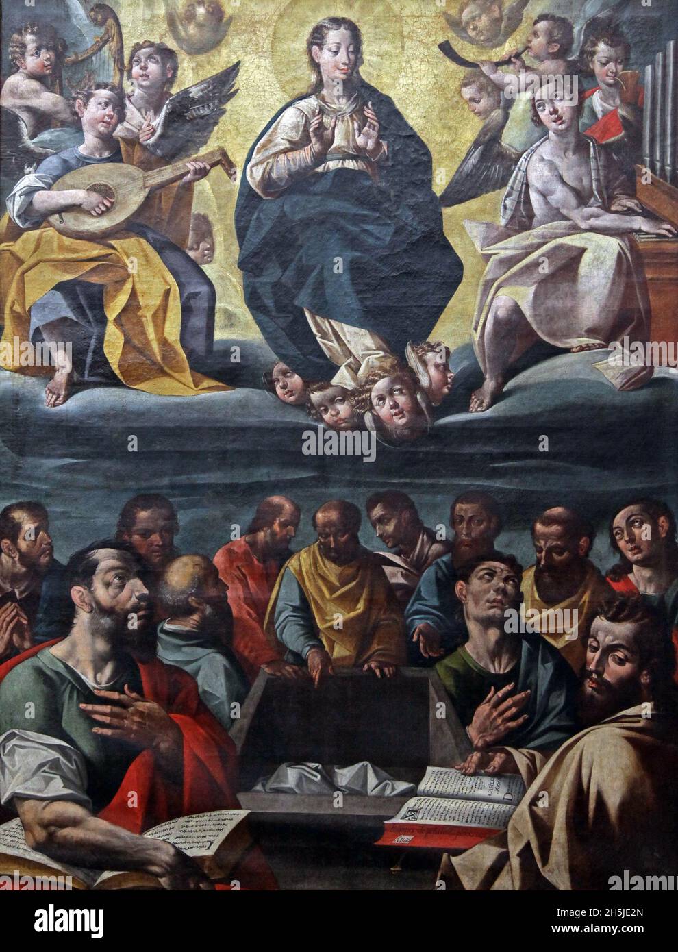 The Assumption of the Virgin 1610 by Juan de Penalosa y Sandoval 1529 ...