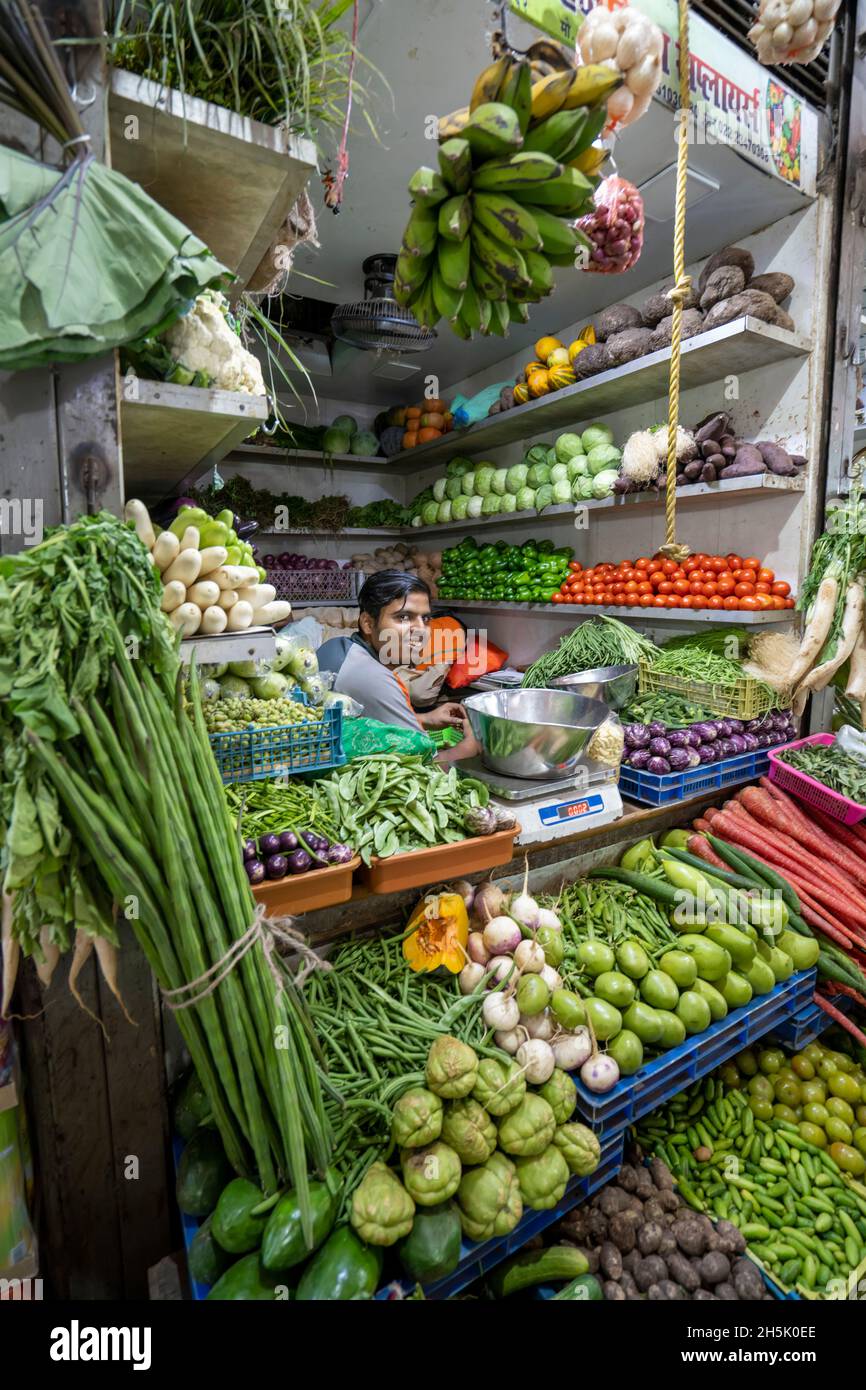 Crawford Market, a famous market in Mumbai, India; Mumbai, Maharashtra