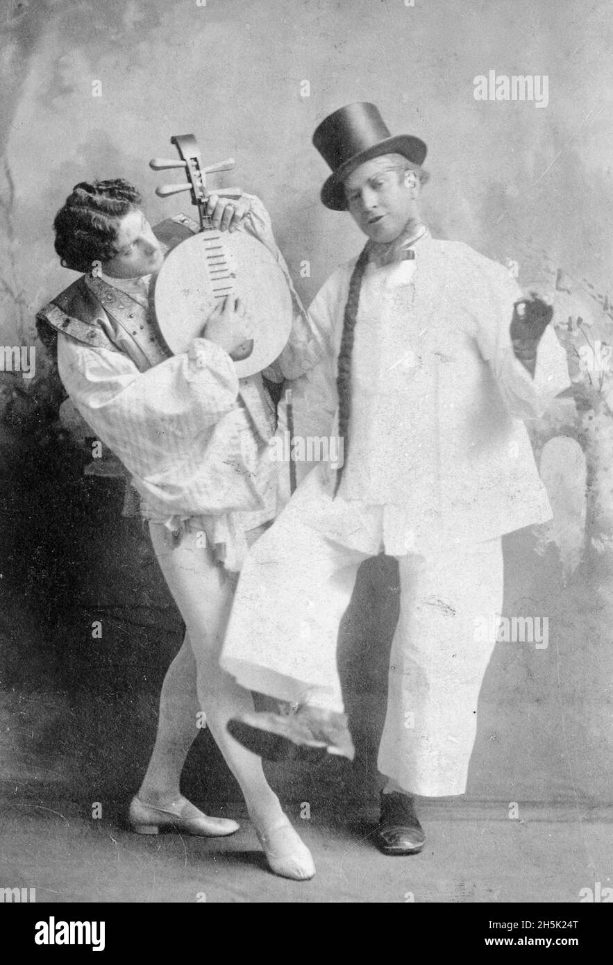 Mathews and Bulger - Vaudeville double act - 1897 Stock Photo