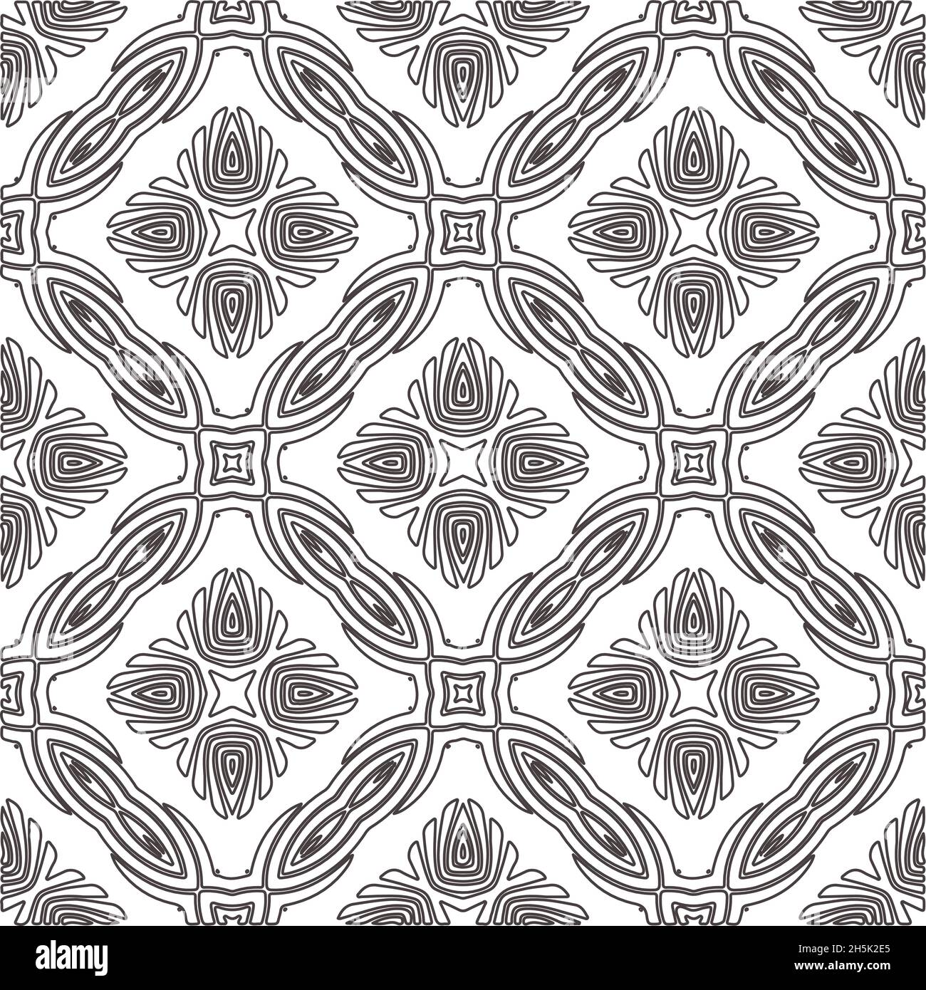 Repeating geometric tiles from striped elements.Modern geometric ...