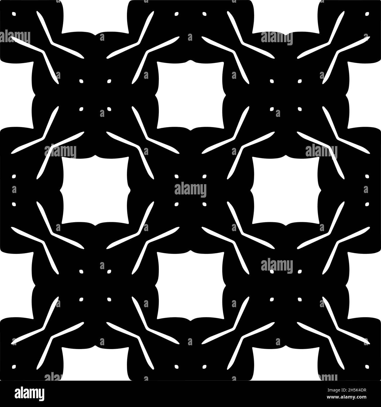 Vector geometric seamless pattern.Modern geometric background with ...