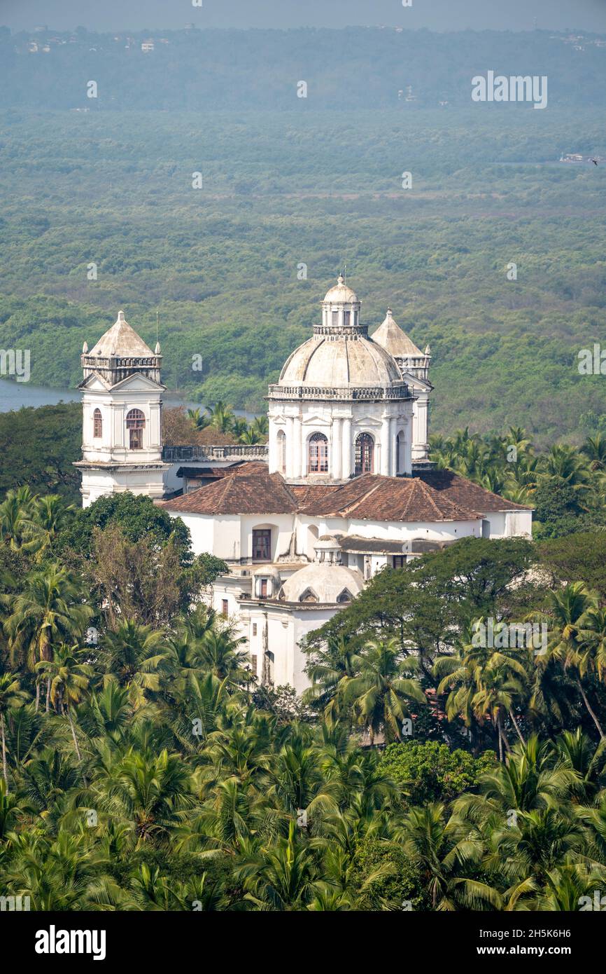 Church of St Cajetan in Velha Goa; Old Goa, Goa, India Stock Photo