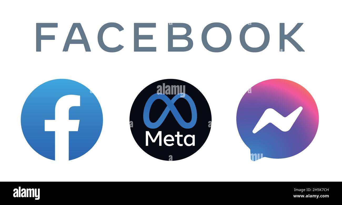 Meta ai facebook instagram Stock Vector Images - Alamy