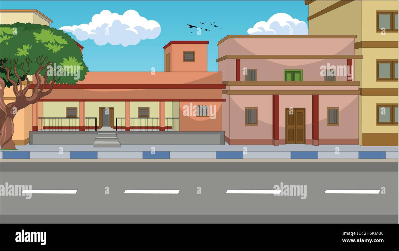 Indian house Stock Vector Images Alamy