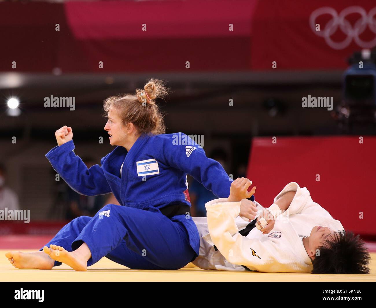 JULY 24th, 2021 TOKYO, JAPAN Shira RISHONY of Israel beats CHENHAO