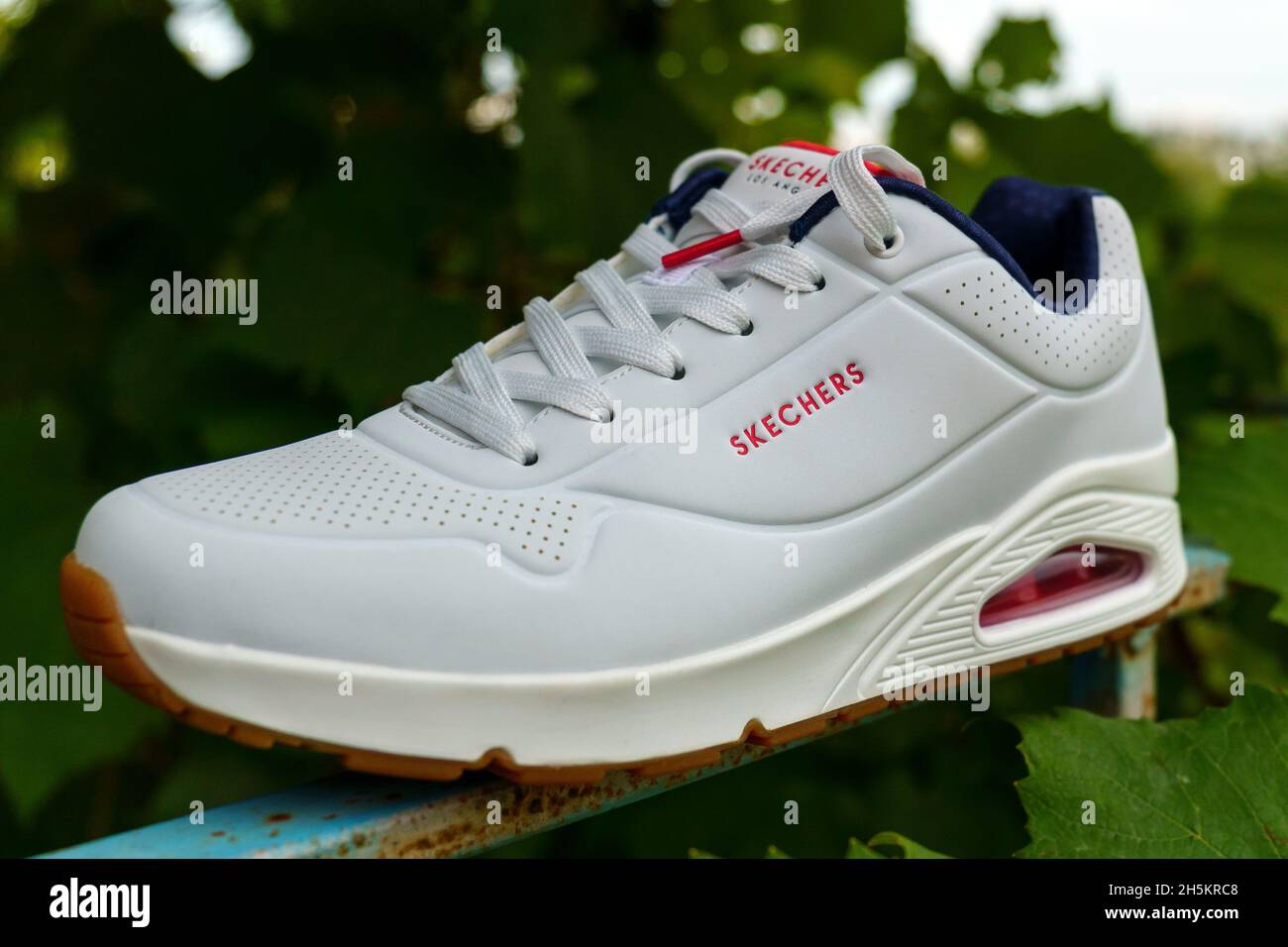 Volzhsky, Russia-September 26, 2021: Skechers sport shoes for men, Los  Angeles. Selective focus Stock Photo - Alamy