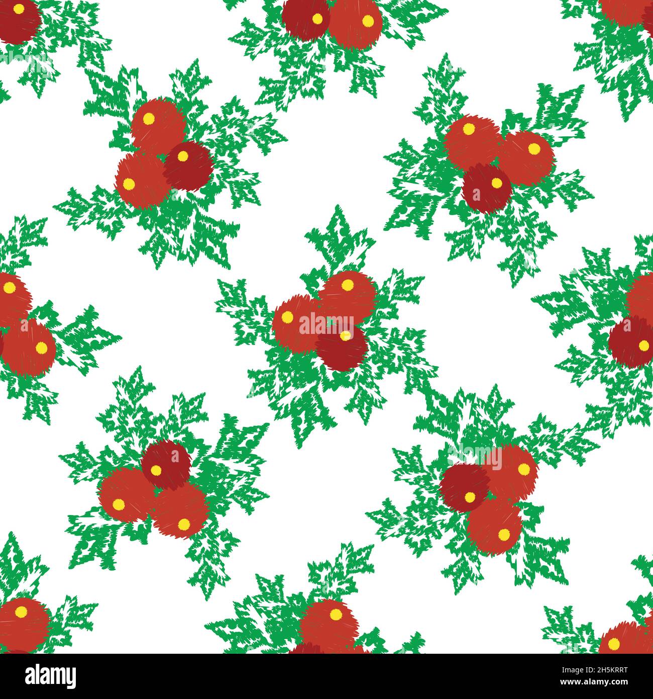 Victorian christmas holly Stock Vector Images - Alamy