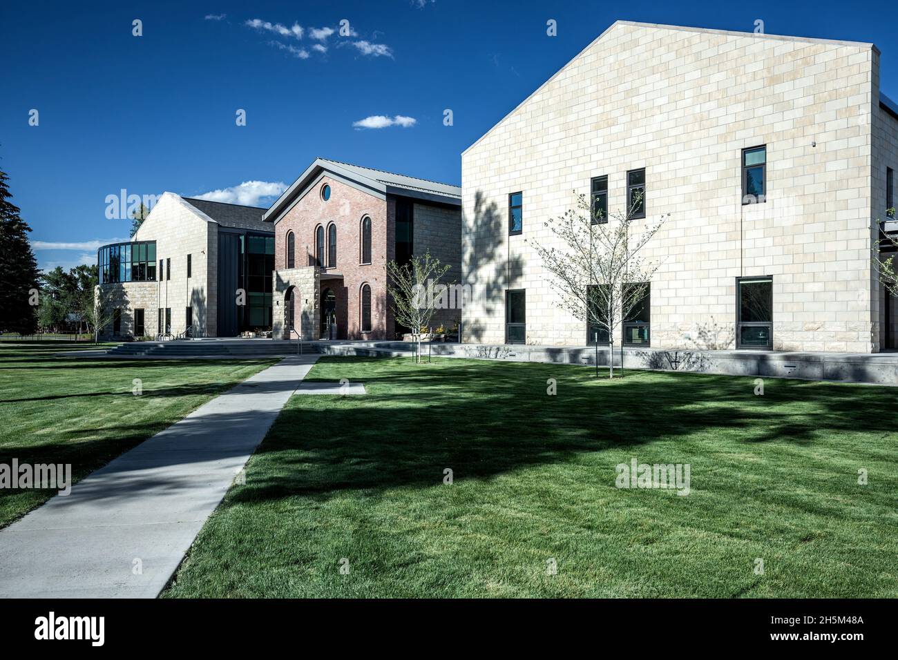 Gunnison County Courthouse (2015), Gunnison, Colorado USA Stock Photo