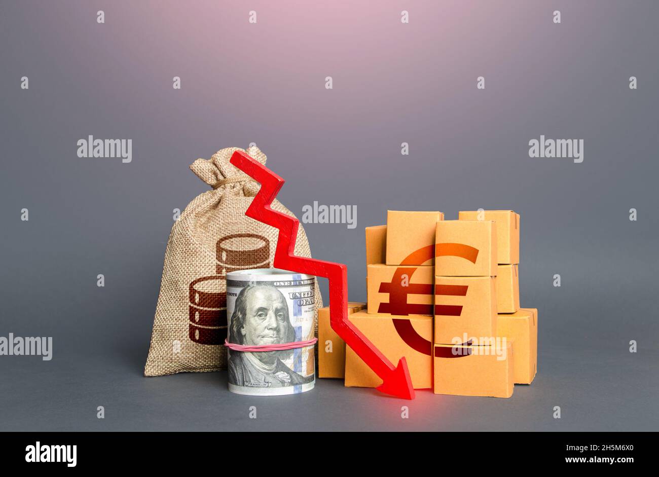 National production decrease hi-res stock photography and images - Alamy
