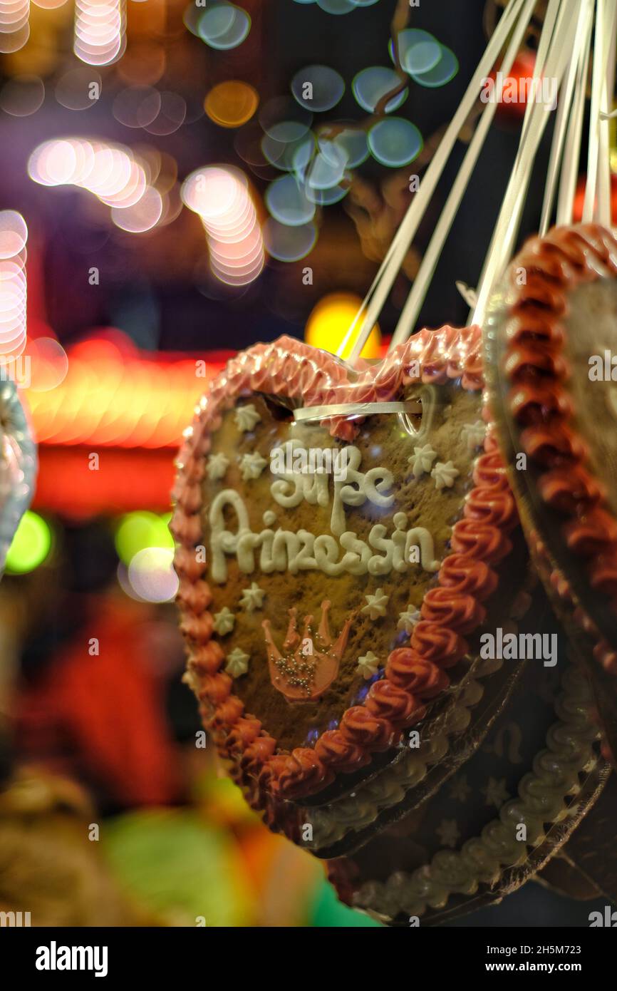 All made of chocolate, Bonn Christmas Market, Germany / wrench