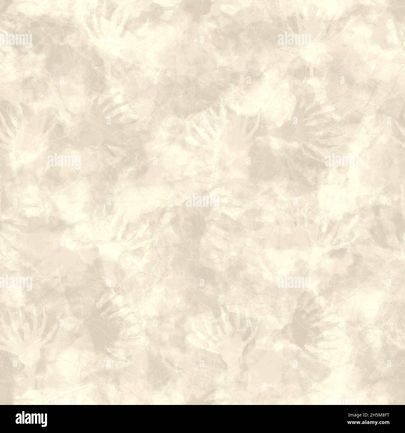 Tonal Subtle Cream beige mottled rice paper texture with patterned inclusions ...