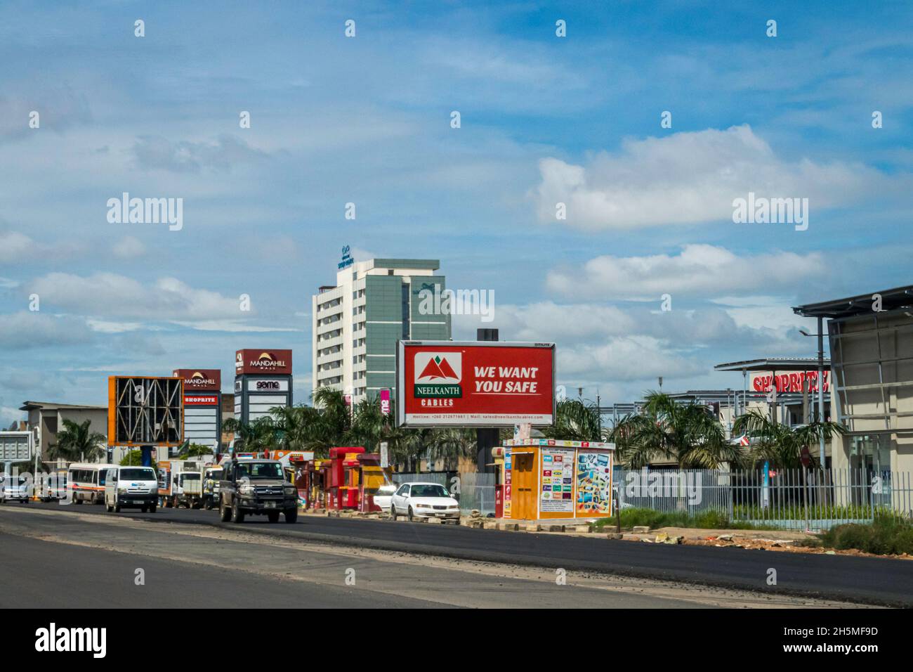 Manda Hill in Lusaka, Zambia Stock Photo