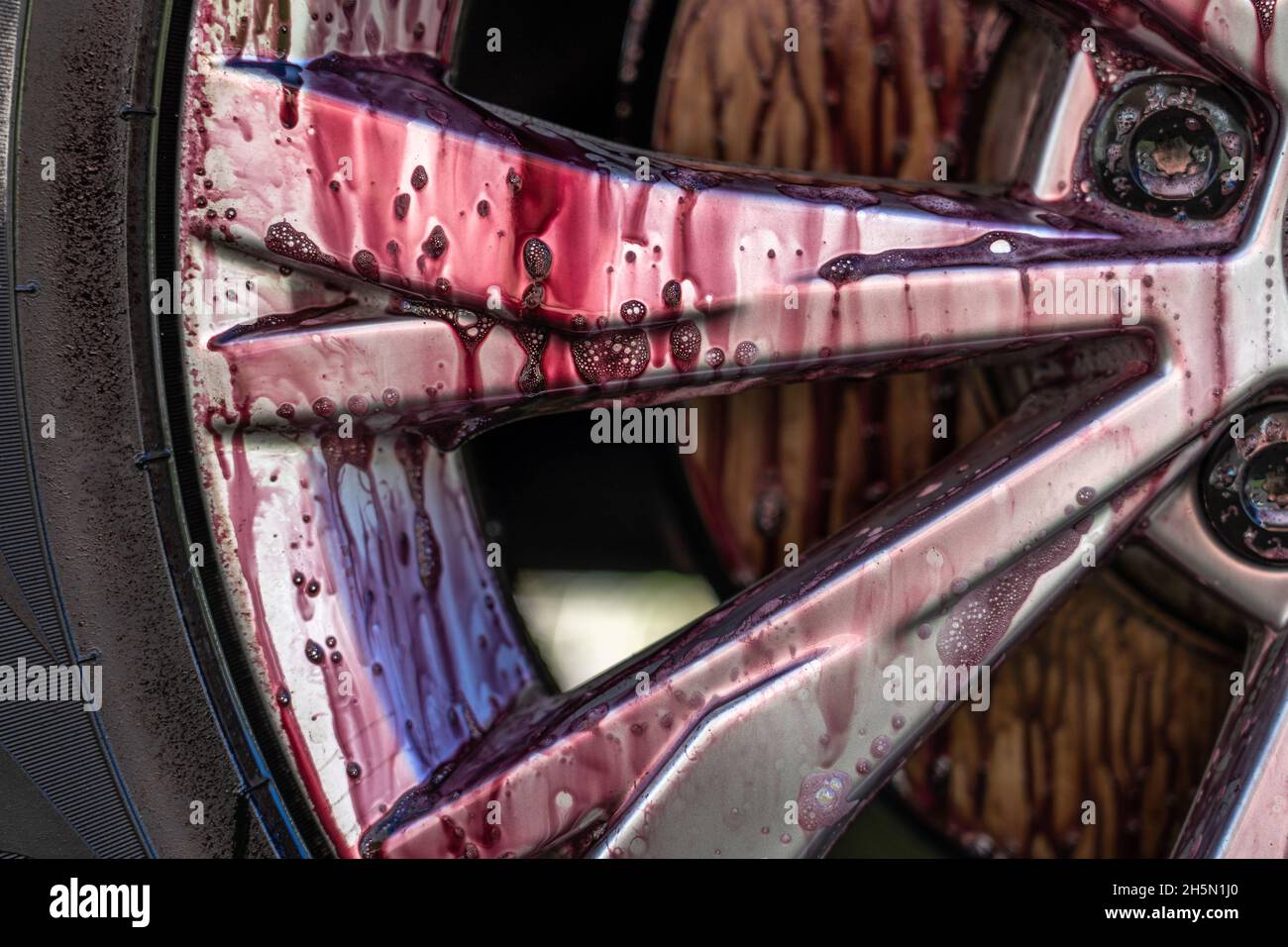 Detailing car Cut Out Stock Images & Pictures - Page 2 - Alamy