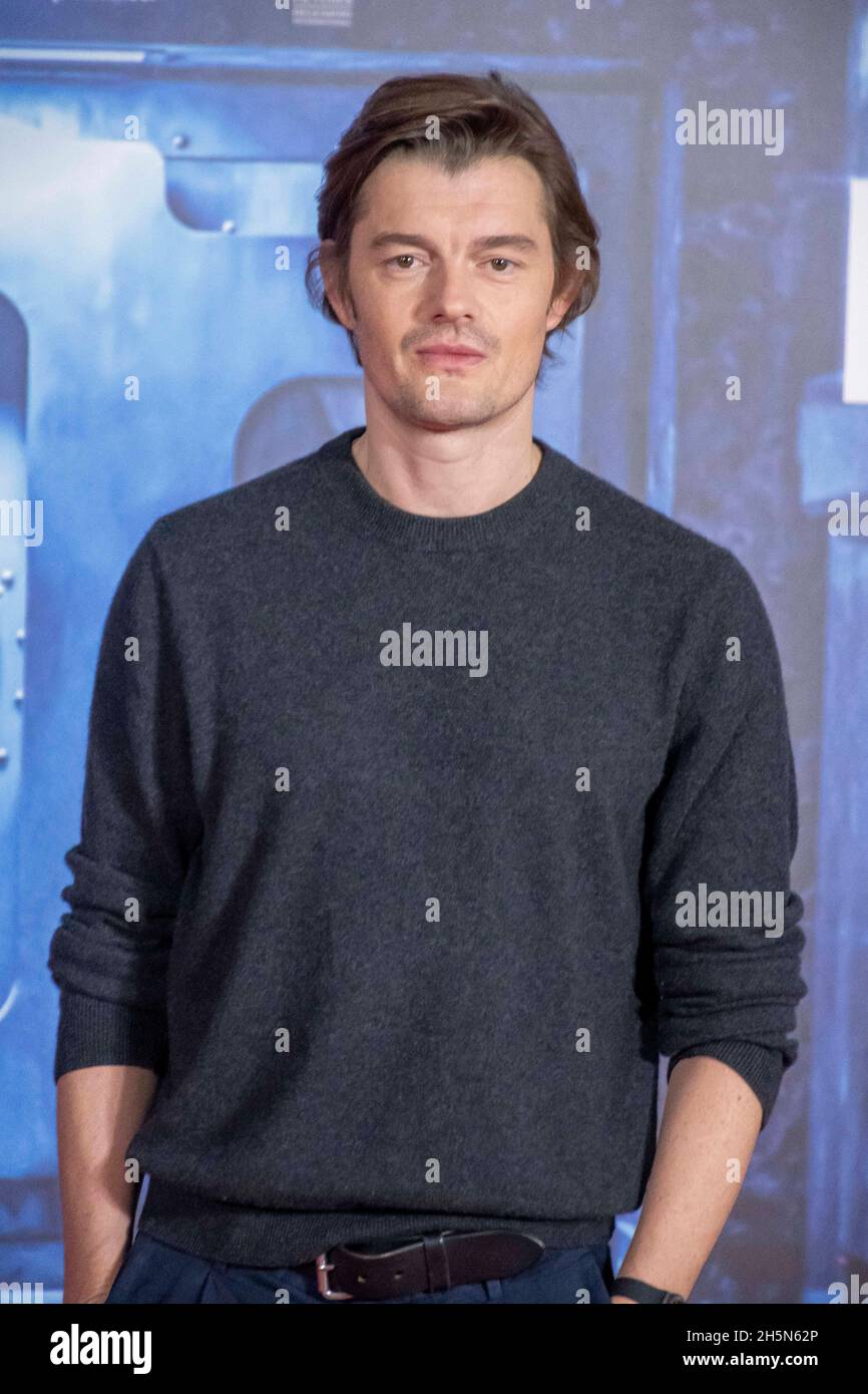 Sam Riley at during photocall serie Way Down in Madrid 10/10/2021. Credit: CORDON PRESS/Alamy Live News Stock Photo
