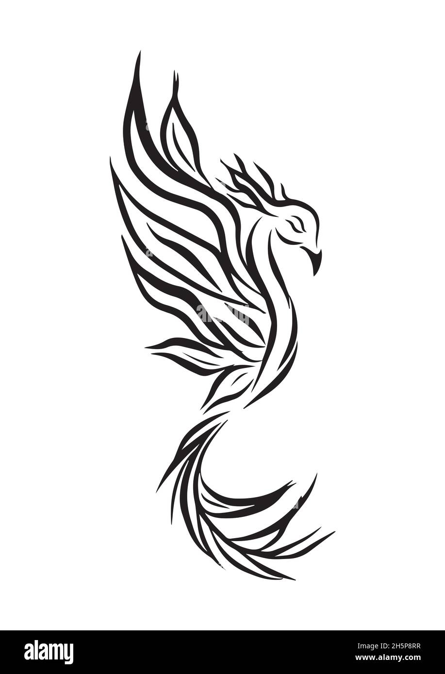 Phoenix Bird Fire Black And White Stock Photos Images Alamy Phoenix Bird Fire Black And White Stock Photos Images Alamy