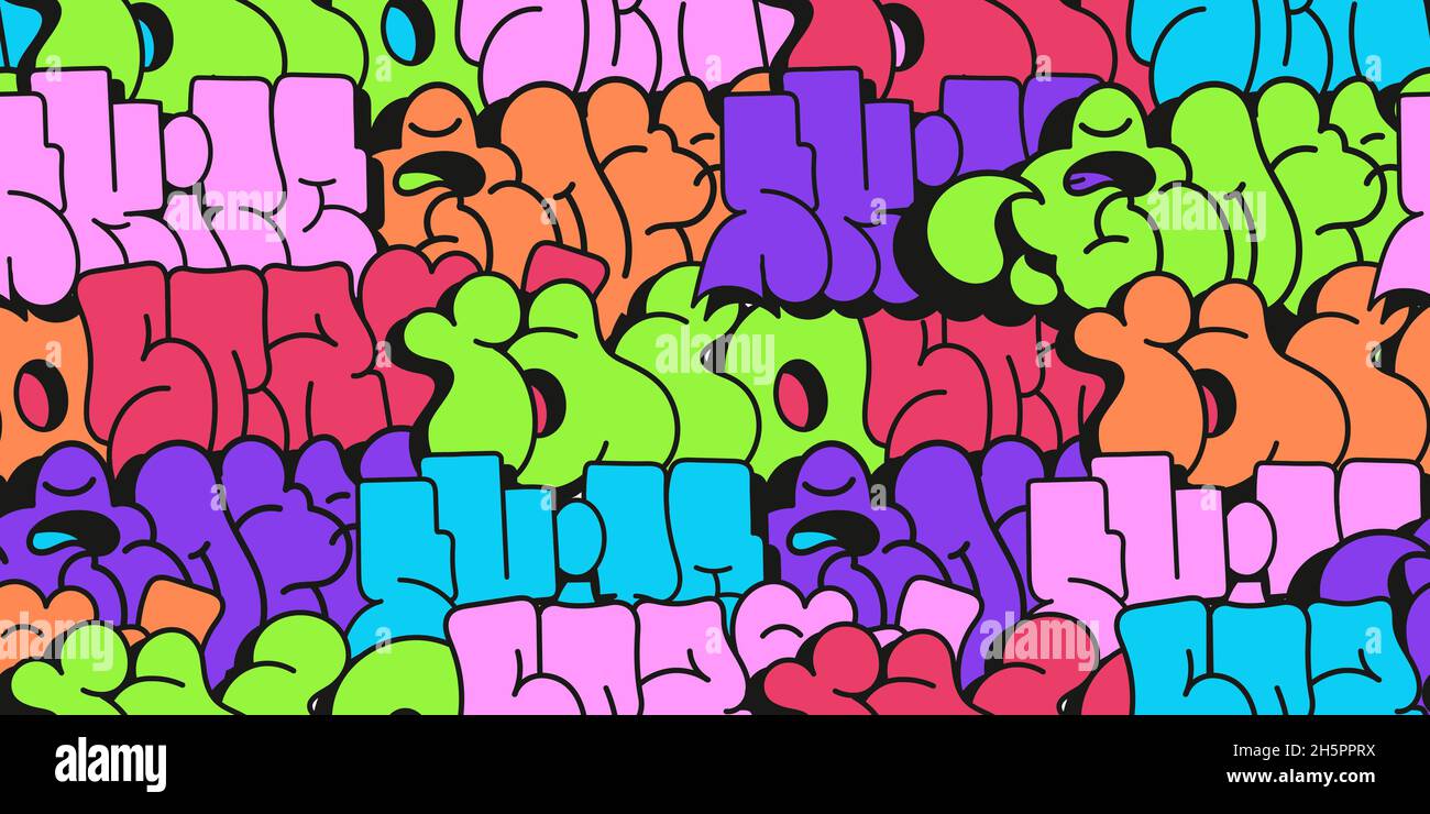 Wall inscriptions graffiti Stock Vector Images Alamy