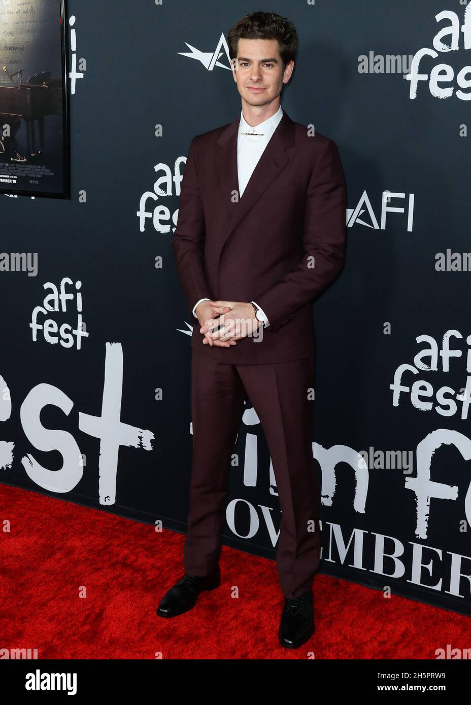 HOLLYWOOD, LOS ANGELES, CALIFORNIA, USA - NOVEMBER 10: Actor Andrew ...