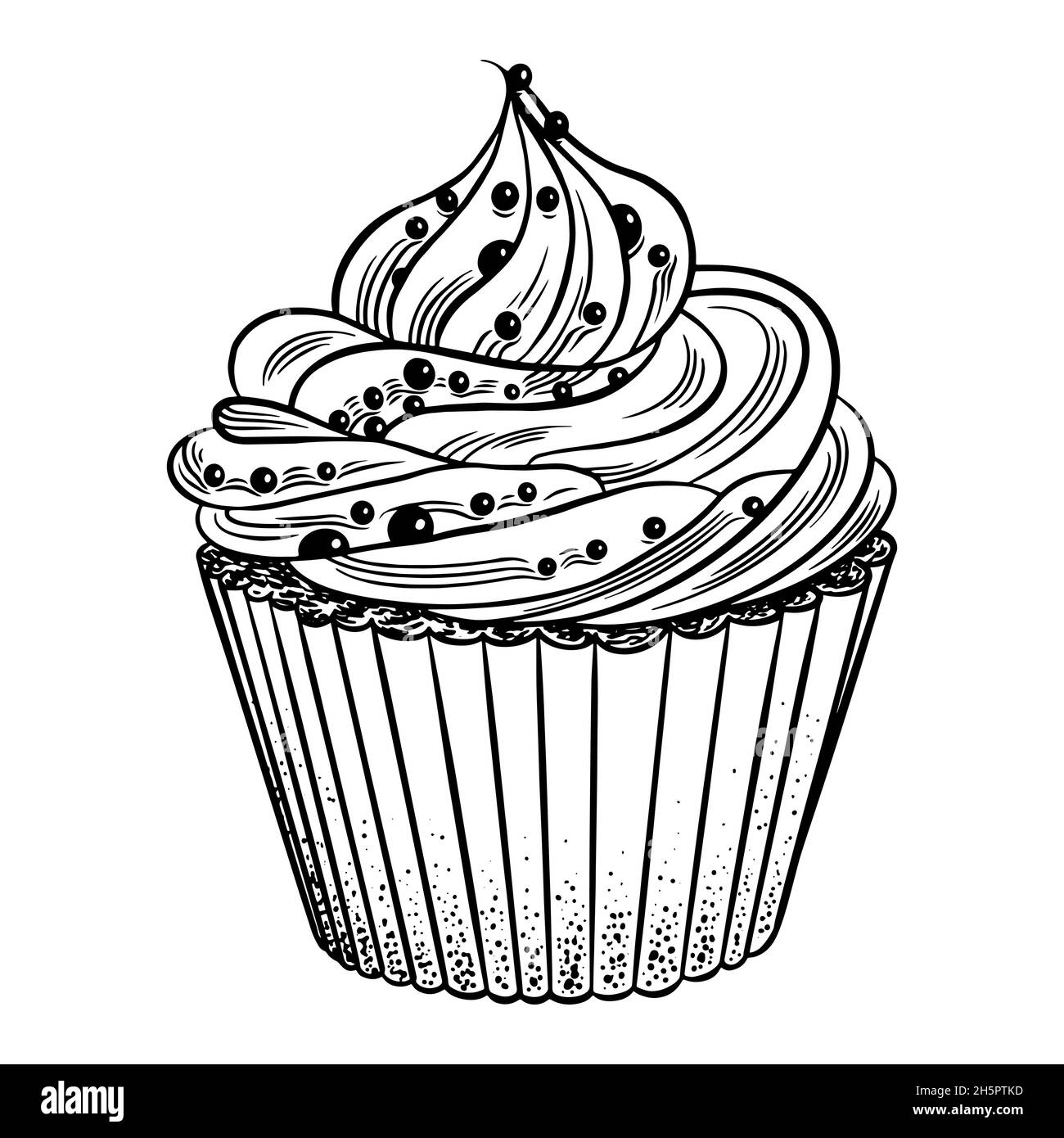 Daily Doodle: Cupcake Drawing - THAT ART TEACHER