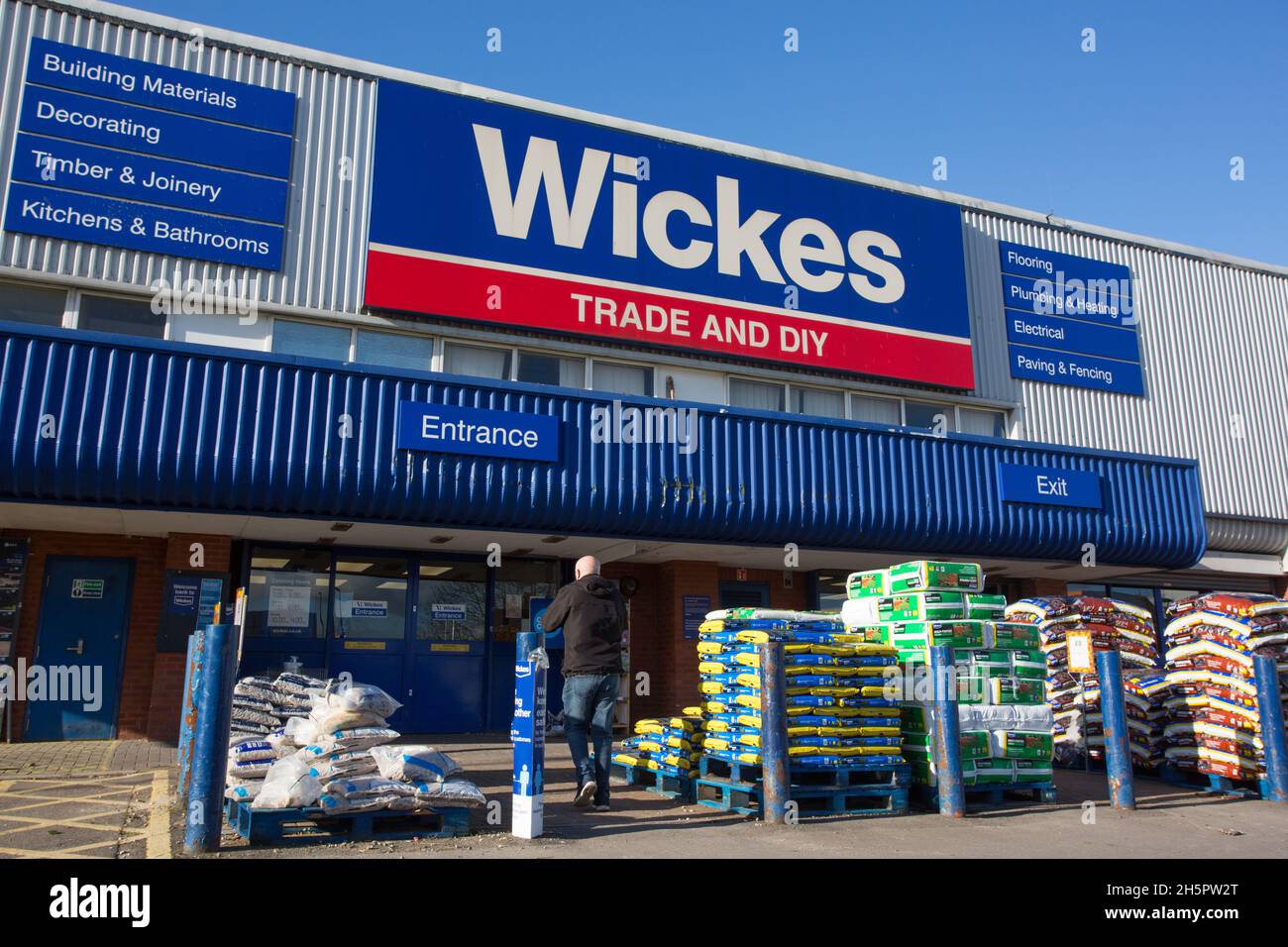 Wickes DIY store, Bristol Stock Photo Alamy