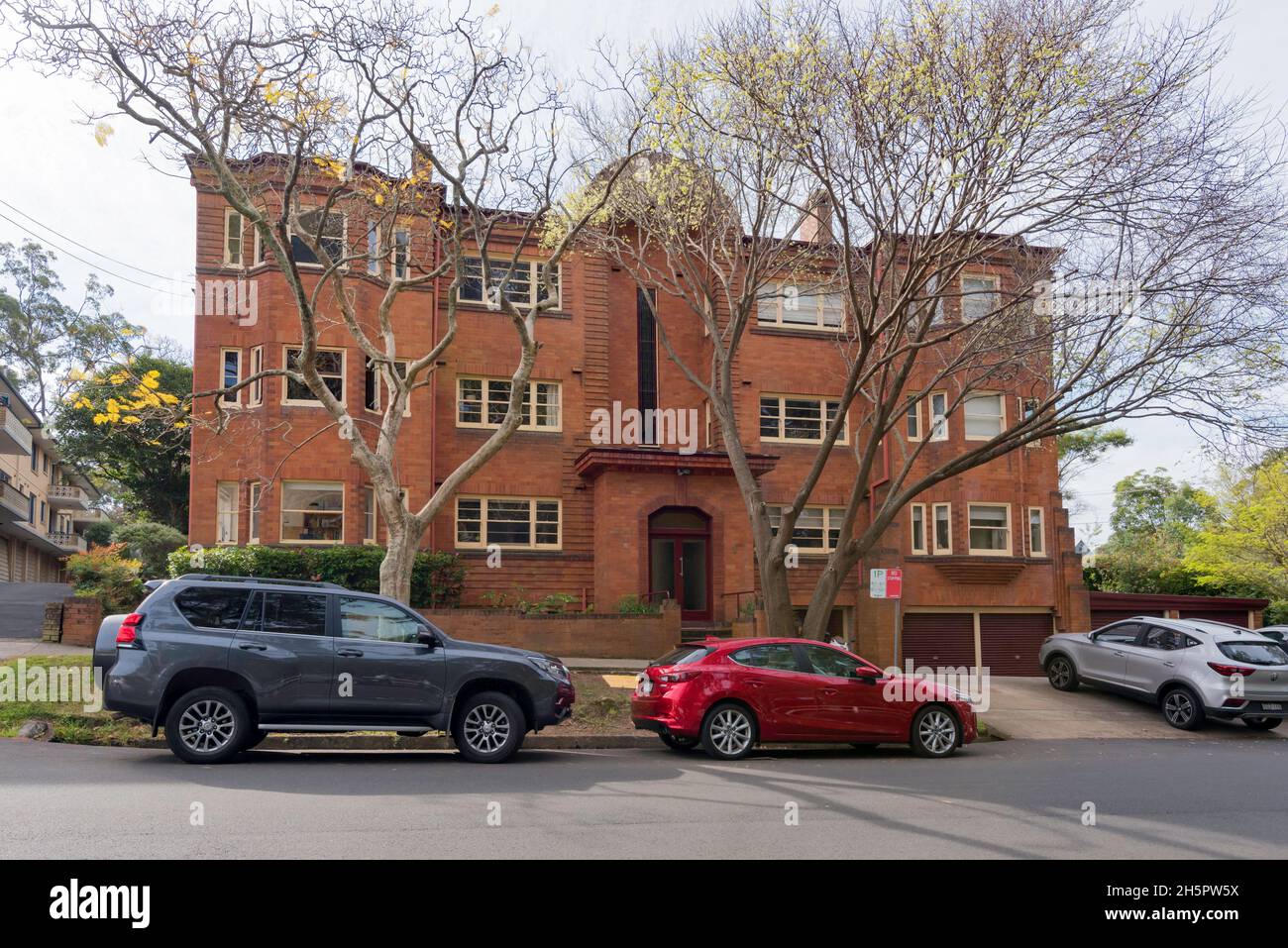 The recently (2021) heritage listed Dorchester Flats on Marian Street