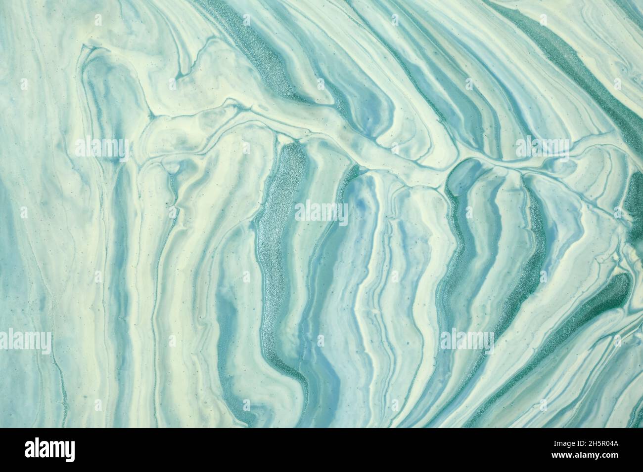Abstract fluid art background light blue and white colors. Liquid ...