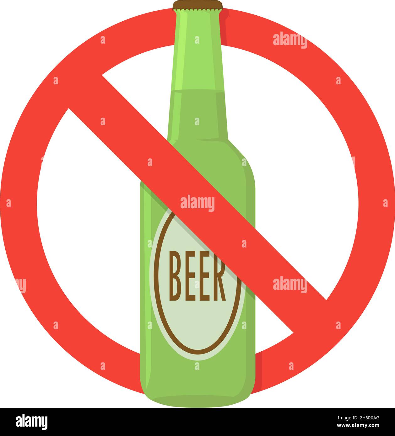 Beer ban Stock Vector Images - Alamy