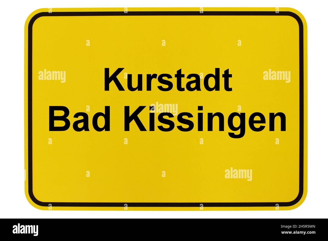 Impressionen aus Bad Kissingen in Bayern Stock Photo