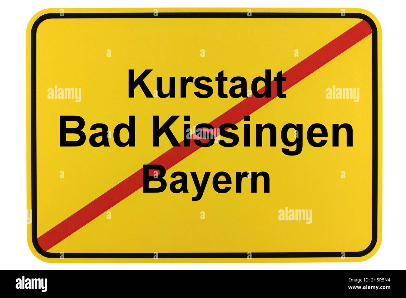 Impressionen aus Bad Kissingen in Bayern Stock Photo