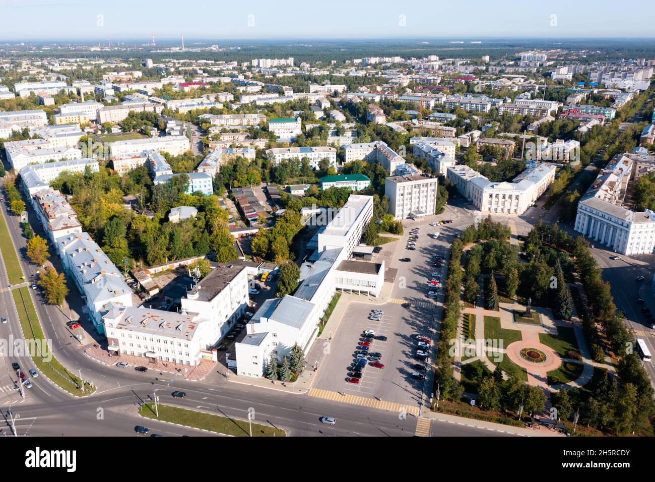Cityscape of Dzerzhinsk, Russia Stock Photo Alamy