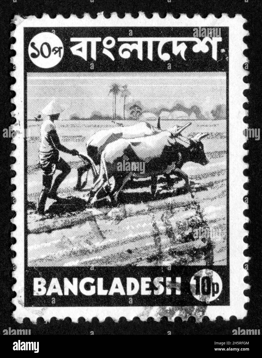 Stamp print in Bangladesh Stock Photo Alamy