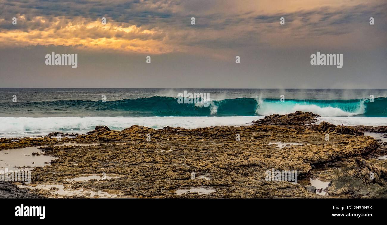 West coast of Fuerteventura Stock Photo