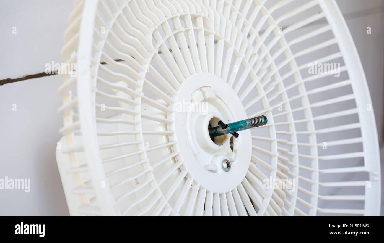 Close up of a broken fan Stock Photo Alamy