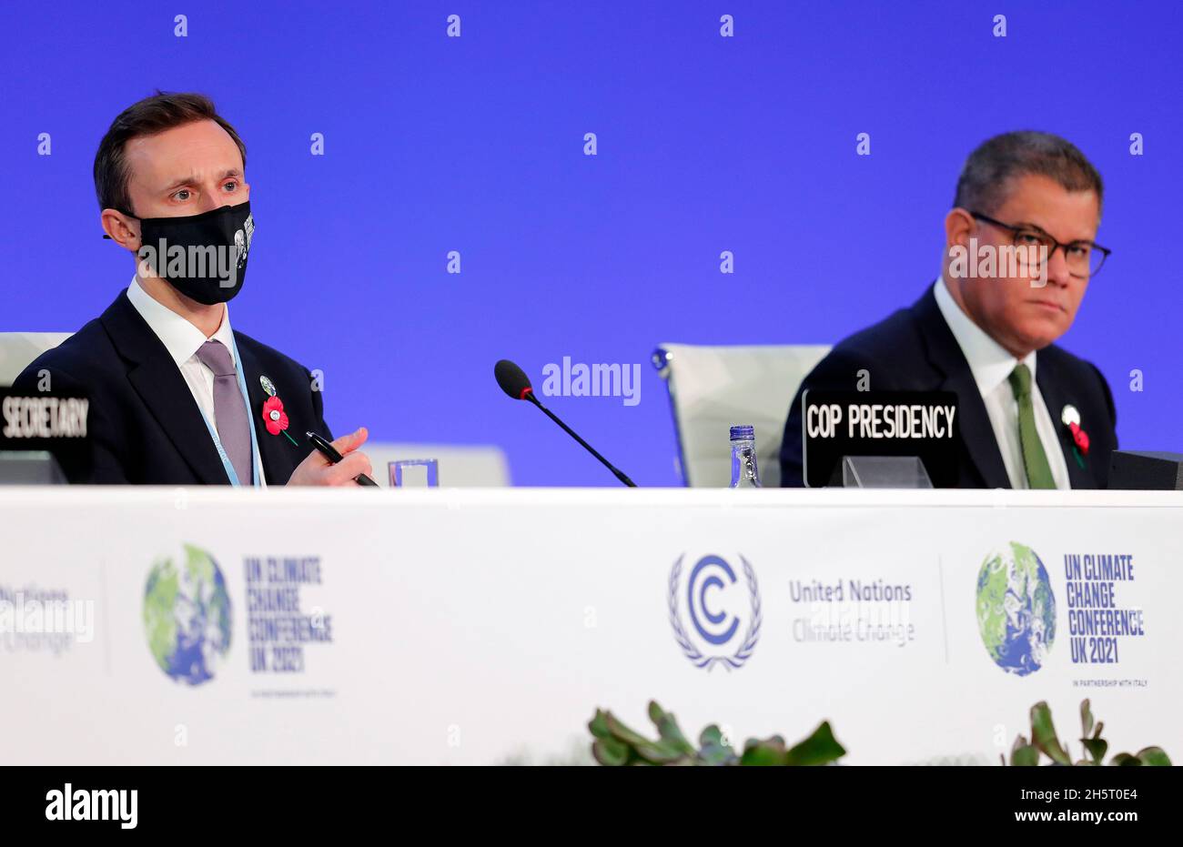 ARCHIE YOUNG, ALOK SHARMA, 2021 Stock Photo - Alamy