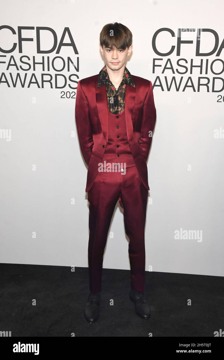 New York, NY, USA. 10th Nov, 2021. Anthony Reeves at the 2021 CFDA ...