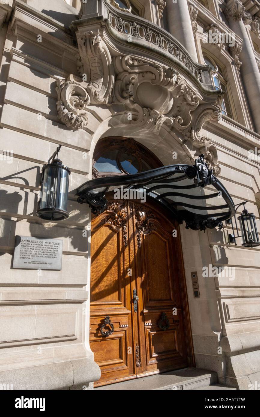 Carrere & Hastings Landmark Building Facade, NYC, USA Stock Photo Alamy