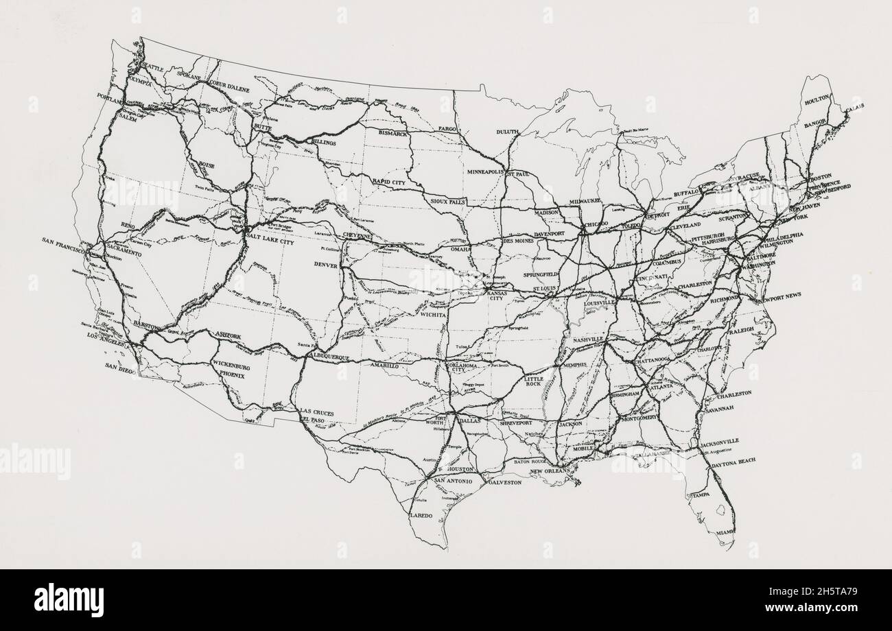 interstate highway system high resolution stock photography and images alamy