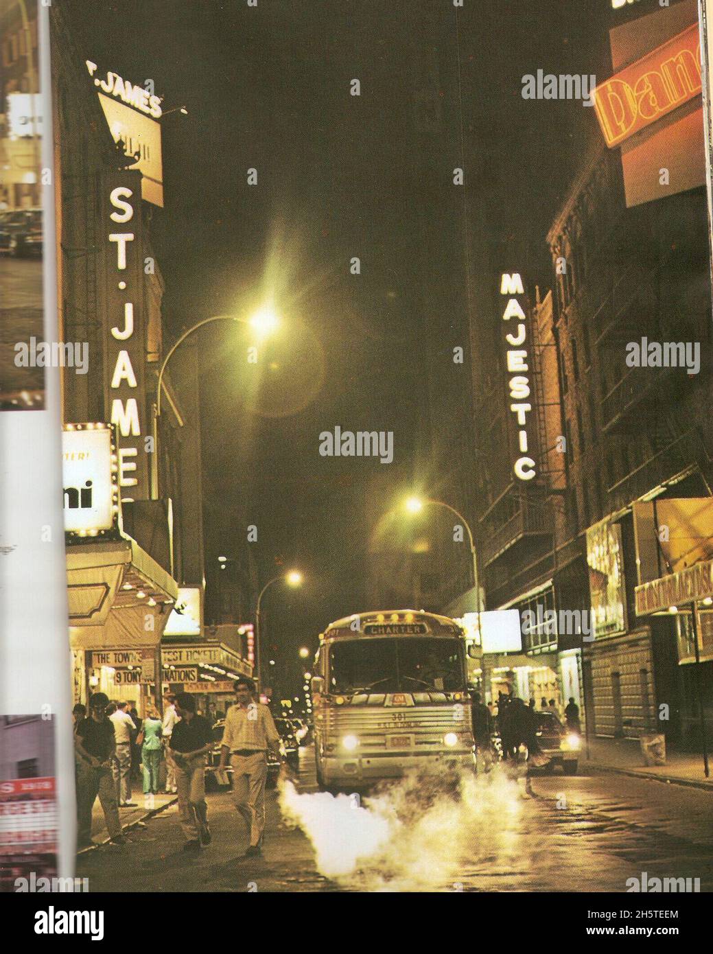 New York 1970's street scene Stock Photo Alamy