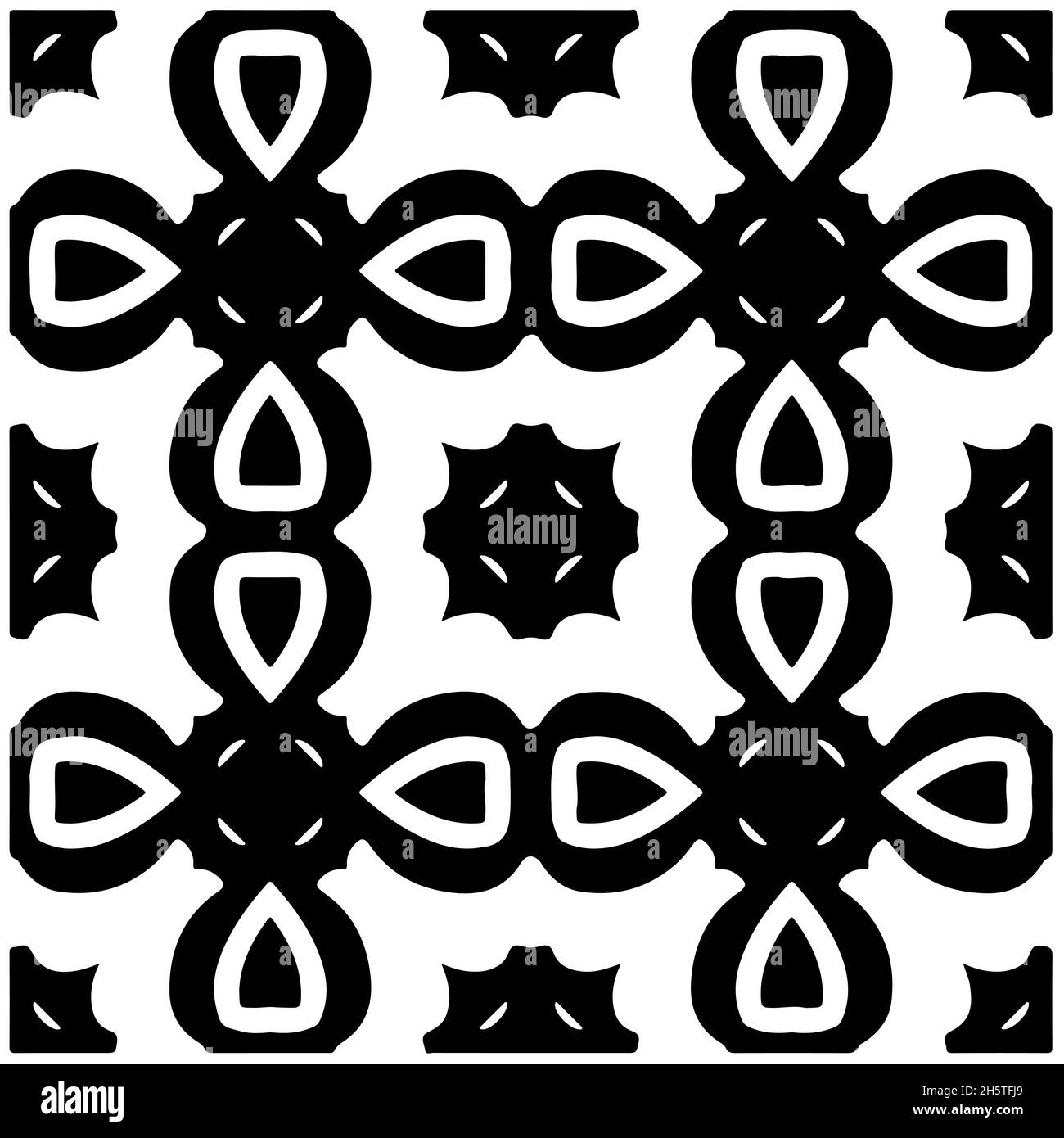 Vector geometric seamless pattern.Modern geometric background with ...