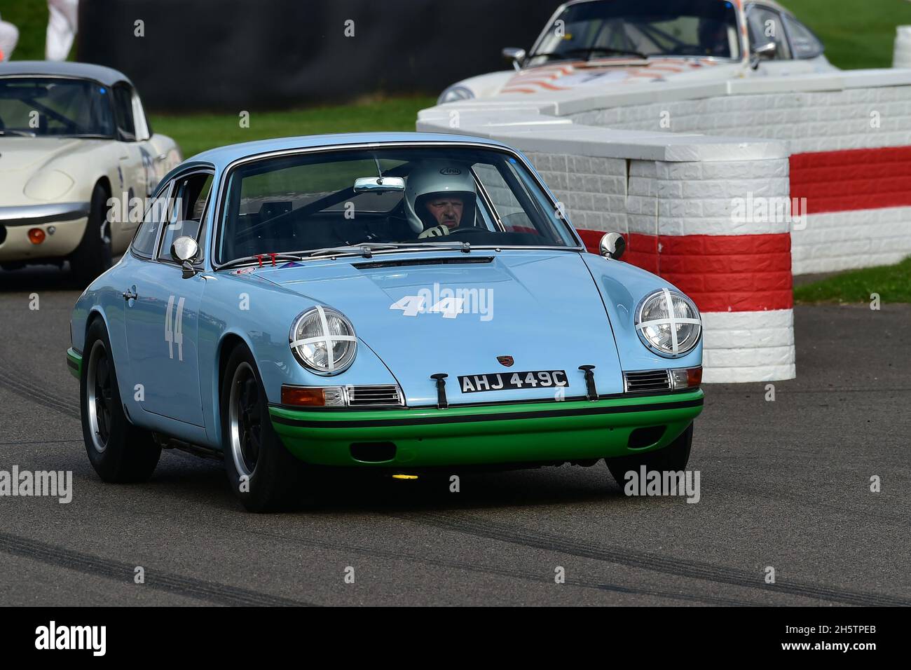Robert Barrie, Porsche 911, Ronnie Hoare Trophy, Road going sports and GT cars representative of those that competed in races between 1960 and 1966, G Stock Photo