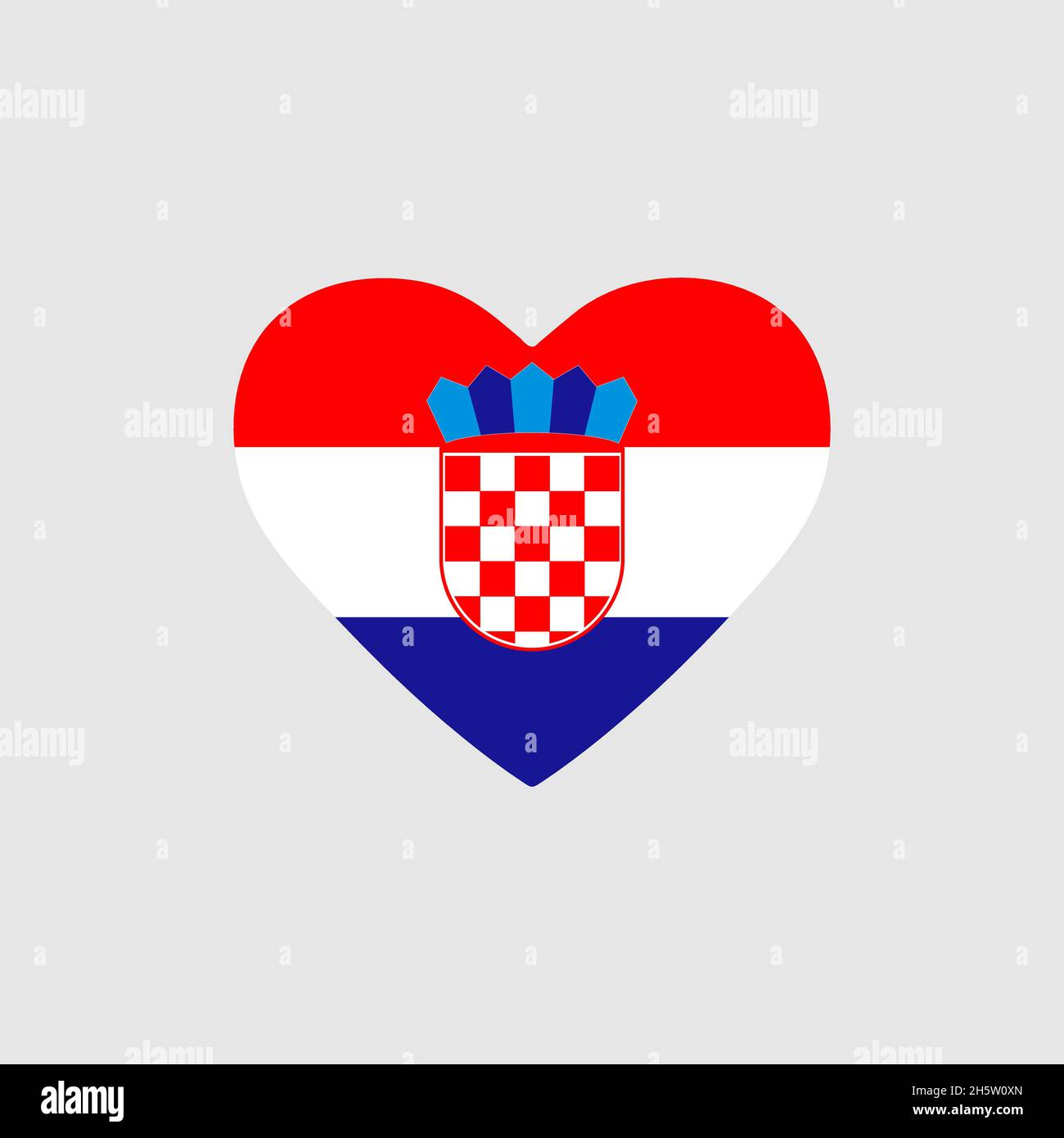 Croatian coat of arms Stock Vector Images - Alamy