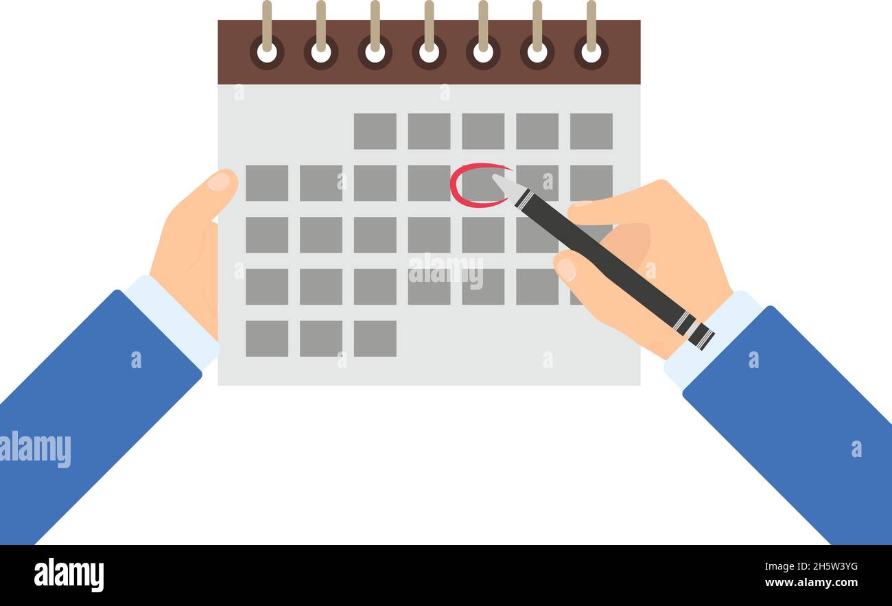 Scheduling design Stock Vector Images - Alamy