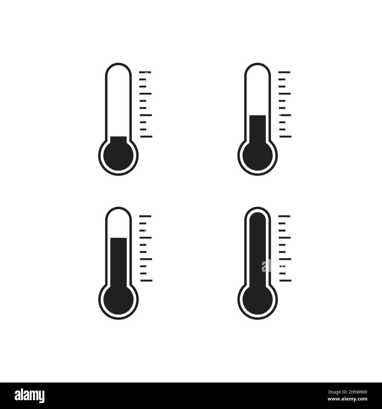 https://c8.alamy.com/comp/2H5W800/thermometer-hot-and-cold-vector-set-icon-in-flat-weather-element-illustration-for-web-2H5W800.jpg